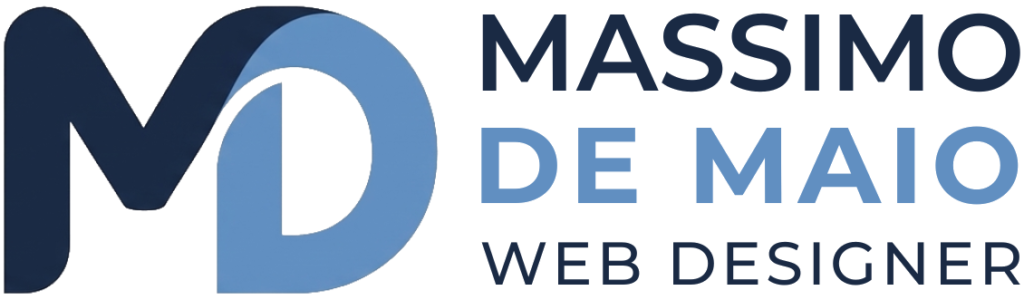 logo massimo de maio web designer